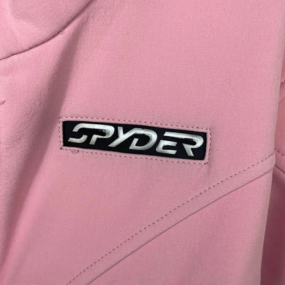 Spyder Pink Jacket Zip Up Size Large - Picture 3 of 9